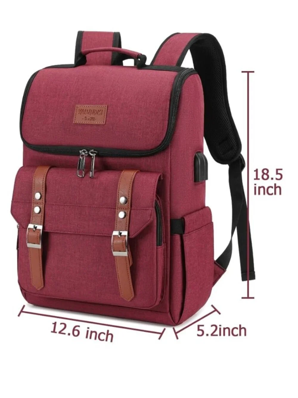 Men's/Women's Travel Laptop Backpack with USB Charging Port